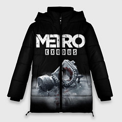 Куртка зимняя женская METRO EXODUS, цвет: 3D-черный