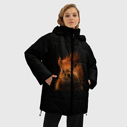 Куртка зимняя женская Белка, цвет: 3D-черный — фото 2