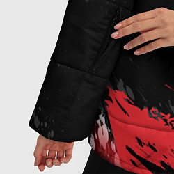 Куртка зимняя женская Queen, цвет: 3D-черный — фото 2