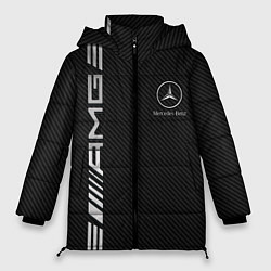 Куртка зимняя женская Mercedes Carbon, цвет: 3D-черный