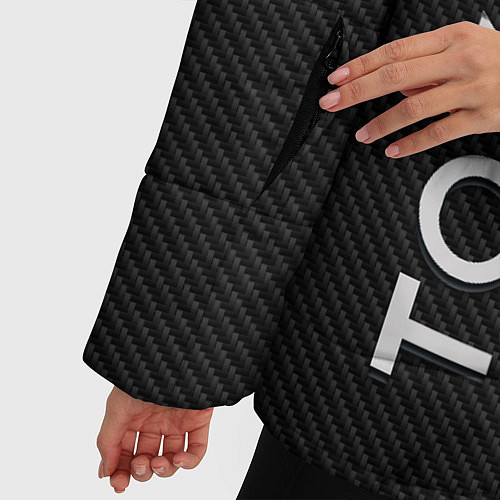 Женская зимняя куртка Toyota CARBON / 3D-Черный – фото 5