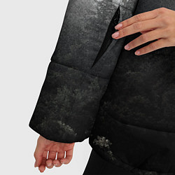 Куртка зимняя женская Лес, цвет: 3D-черный — фото 2