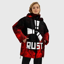 Куртка зимняя женская RUST, цвет: 3D-красный — фото 2