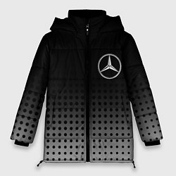 Куртка зимняя женская Mercedes-Benz, цвет: 3D-красный