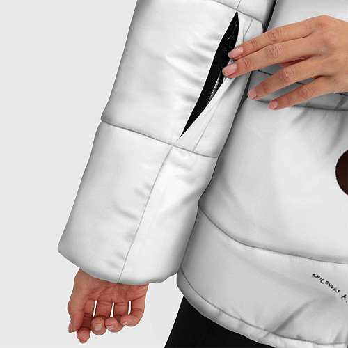 Женская зимняя куртка Kenny McCormick / 3D-Черный – фото 5