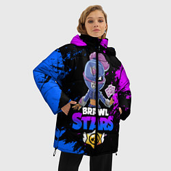 Куртка зимняя женская Brawl Stars TARA, цвет: 3D-черный — фото 2