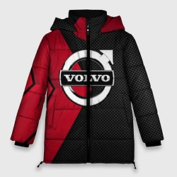 Куртка зимняя женская VOLVO, цвет: 3D-черный