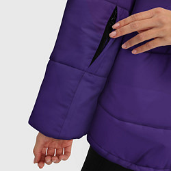 Куртка зимняя женская Пикси кристаллы, цвет: 3D-черный — фото 2