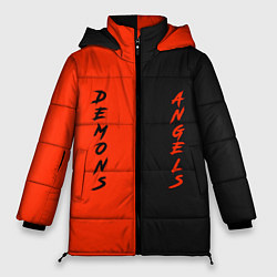 Куртка зимняя женская AngelsDemons, цвет: 3D-черный