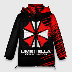 Куртка зимняя женская Umbrella Corporation, цвет: 3D-черный