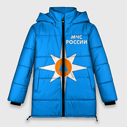Куртка зимняя женская МЧС России, цвет: 3D-черный
