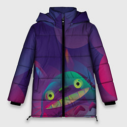 Куртка зимняя женская Тоторо, цвет: 3D-черный