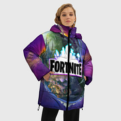 Куртка зимняя женская FORTNITE, цвет: 3D-черный — фото 2