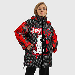 Куртка зимняя женская Аниме, цвет: 3D-красный — фото 2