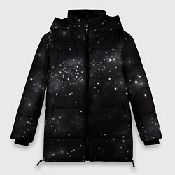 Куртка зимняя женская Галактика, цвет: 3D-черный