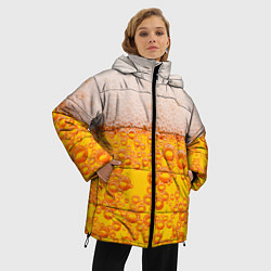 Куртка зимняя женская ПИВО, цвет: 3D-черный — фото 2