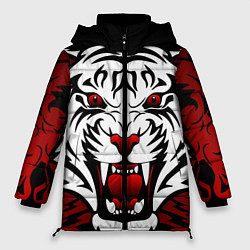 Куртка зимняя женская Зверь, цвет: 3D-черный