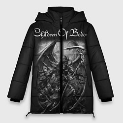 Куртка зимняя женская Children of Bodom 16, цвет: 3D-черный
