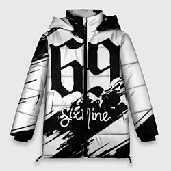 Куртка зимняя женская 6ix9ine Tekashi, цвет: 3D-черный