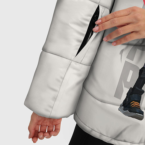 Женская зимняя куртка PHOENIX VALORANT / 3D-Черный – фото 5
