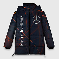 Куртка зимняя женская MERCEDES-BENZ, цвет: 3D-черный