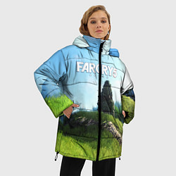 Куртка зимняя женская FARCRY5, цвет: 3D-черный — фото 2