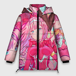 Куртка зимняя женская DARLING IN THE FRANXX, цвет: 3D-красный