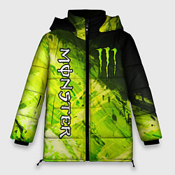 Куртка зимняя женская MONSTER ENERGY, цвет: 3D-красный