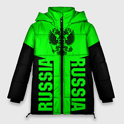 Куртка зимняя женская Russia, цвет: 3D-черный
