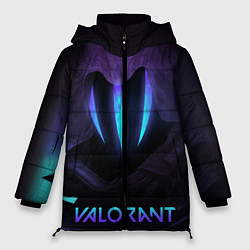 Куртка зимняя женская VALORANT OMEN, цвет: 3D-черный