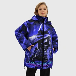 Куртка зимняя женская VALORANT OMEN, цвет: 3D-черный — фото 2
