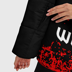 Куртка зимняя женская The Witcher, цвет: 3D-черный — фото 2