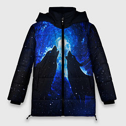Куртка зимняя женская ВОЛКИ D, цвет: 3D-светло-серый