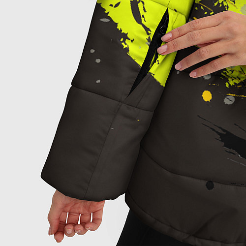 Женская зимняя куртка Марко Ройс / 3D-Черный – фото 5
