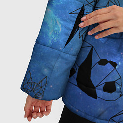 Куртка зимняя женская Звери, цвет: 3D-черный — фото 2