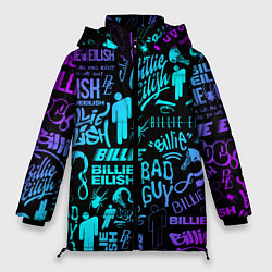 Куртка зимняя женская BILLIE EILISH БИЛЛИ АЙЛИШ, цвет: 3D-светло-серый