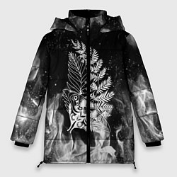 Куртка зимняя женская THE LAST OF US 2 ТАТУ ЭЛЛИ, цвет: 3D-черный