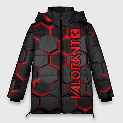 Куртка зимняя женская Valorant, цвет: 3D-черный