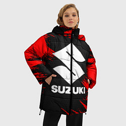 Куртка зимняя женская SUZUKI, цвет: 3D-черный — фото 2