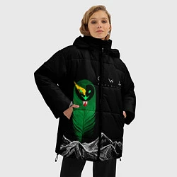 Куртка зимняя женская Owl blacklist, цвет: 3D-черный — фото 2