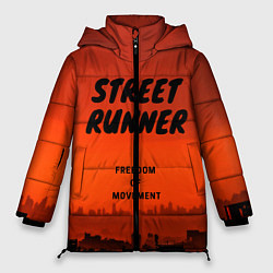 Куртка зимняя женская Street runner, цвет: 3D-красный