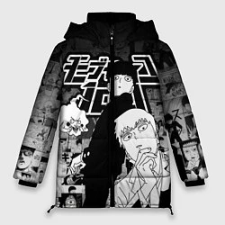 Куртка зимняя женская МОБ ПСИХО 100, цвет: 3D-черный