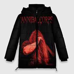 Куртка зимняя женская Cannibal Corpse 6, цвет: 3D-черный