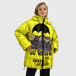 Куртка зимняя женская The Umbrella Academy, цвет: 3D-черный — фото 2