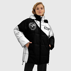 Куртка зимняя женская СССР, цвет: 3D-черный — фото 2