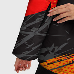 Куртка зимняя женская Форма для мотокросса FOX, цвет: 3D-черный — фото 2