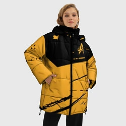 Куртка зимняя женская Star Trek, цвет: 3D-черный — фото 2