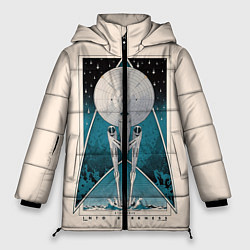 Куртка зимняя женская Star Trek, цвет: 3D-черный