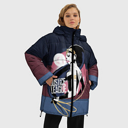 Куртка зимняя женская Диана Принс, цвет: 3D-красный — фото 2