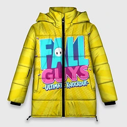 Куртка зимняя женская Fall Guys, цвет: 3D-черный